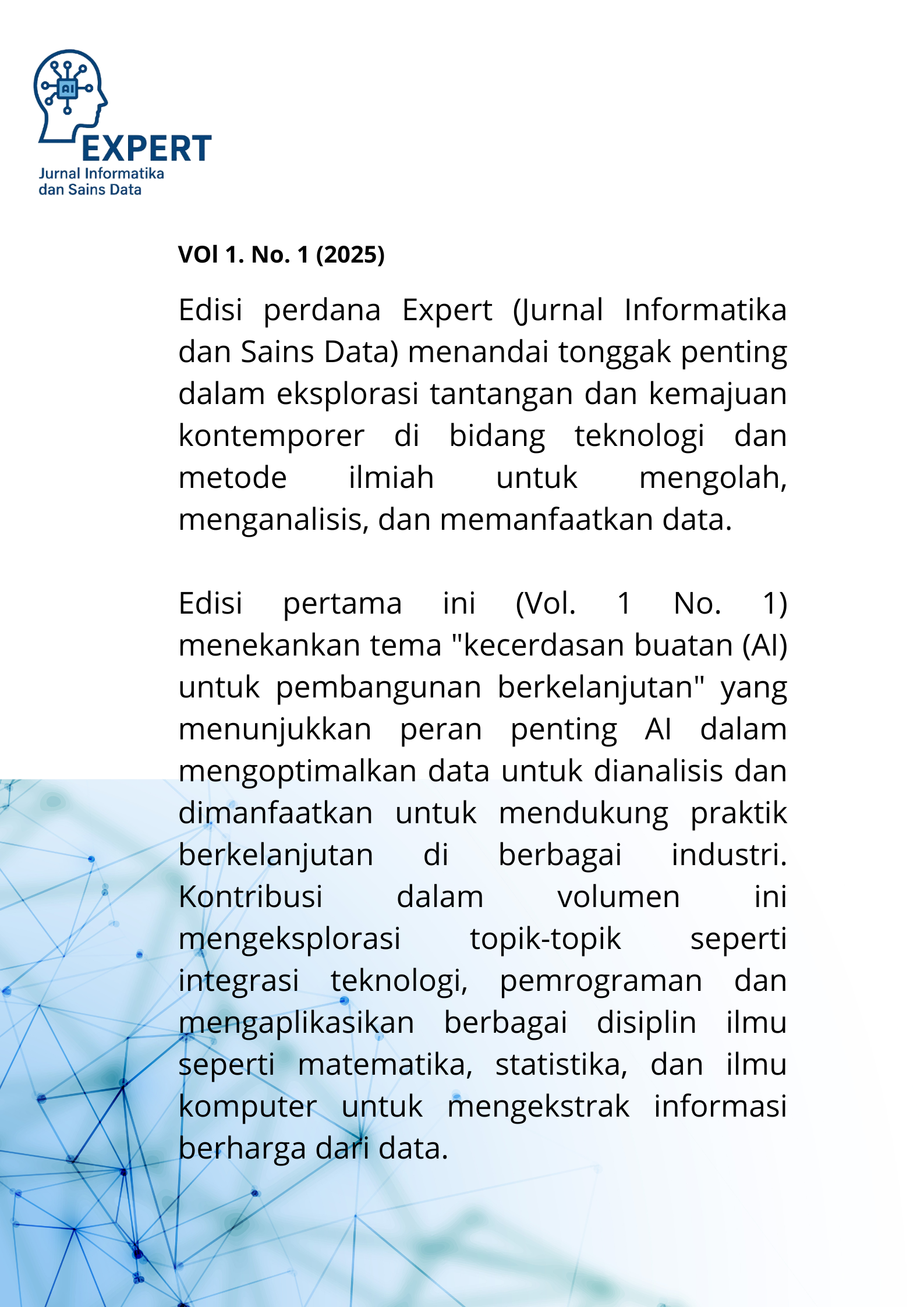 					View Vol. 1 No. 1 (2025): Februari 2025
				